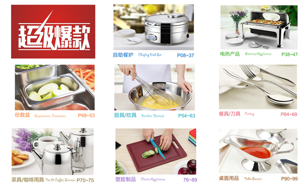 SUNNEX新力士不銹鋼廚具酒店用品專業制造商！